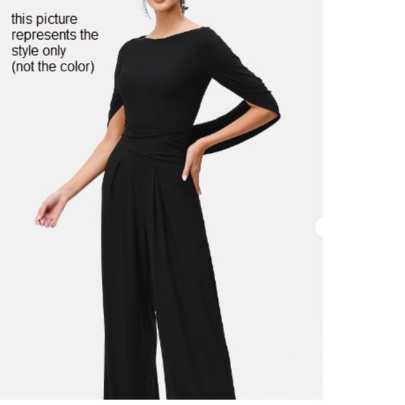 Palazzo jumpsuit size 2X - 20W - Picture 5 of 5